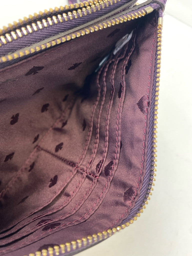 Kate Spade Burgundy Pink Wristlet