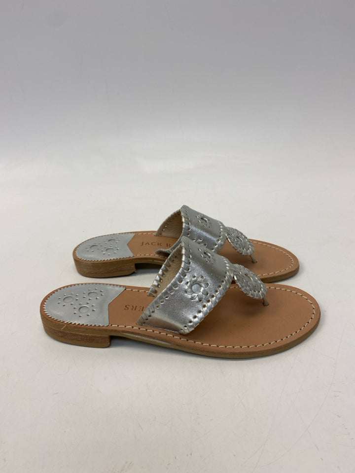 Jack Rogers  Size 7 Silver Sandals