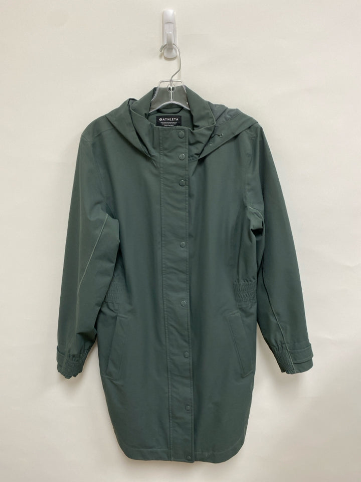 Athleta Size L Dark Green Ladies Jacket