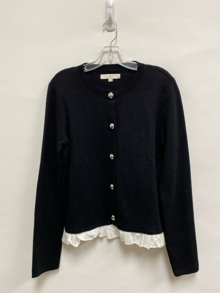 LOFT Size S Black Cardigan Ladies Sweater