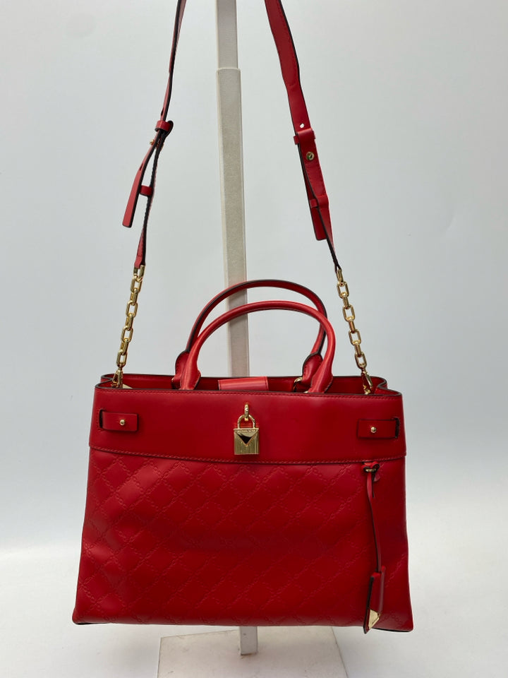 Michael Kors Red Signature Handbag