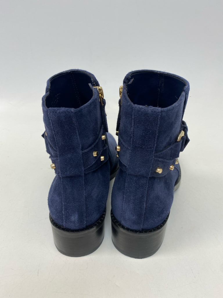 Talbots  Size 6.5 Blue Gold Accent(s) Boots