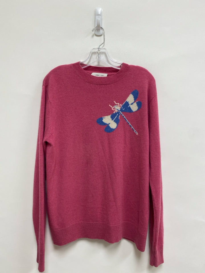 LERET LERET Size S Pink Blue Dragonfly Cashmere Ladies Sweater