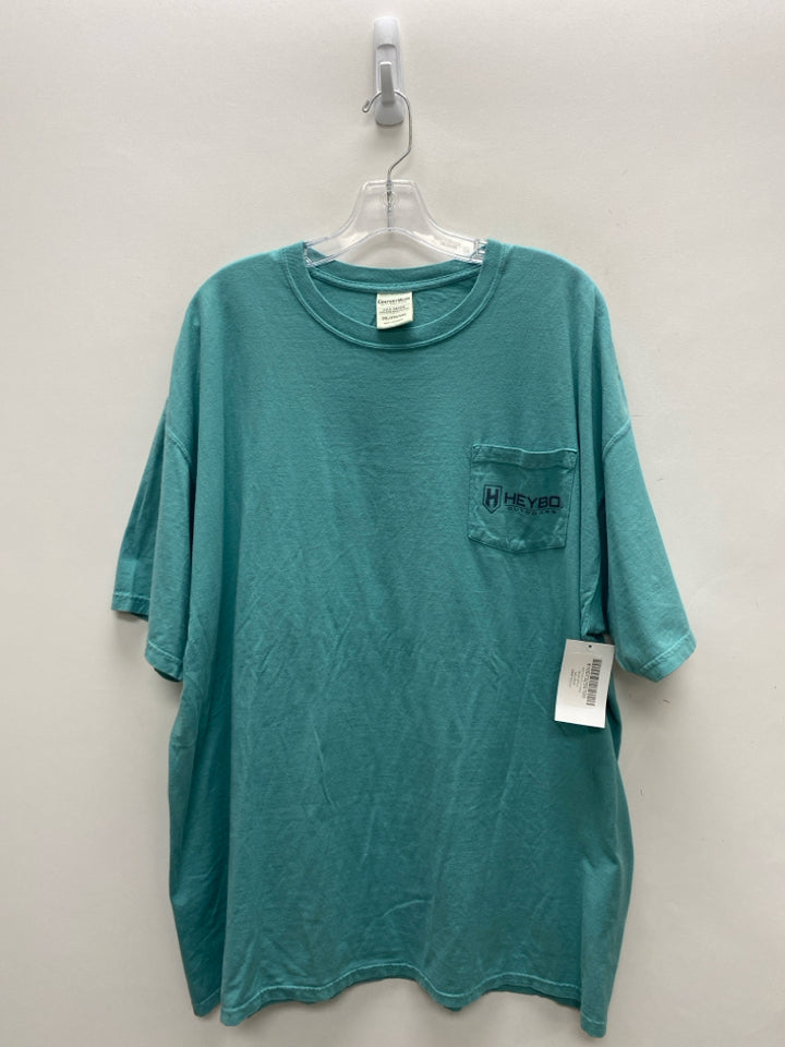 NWT Size 2X Seafoam Pocket(s) Men&