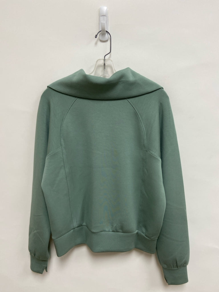 NWT Spanx Size M Seafoam Quarter Zip Ladies Top