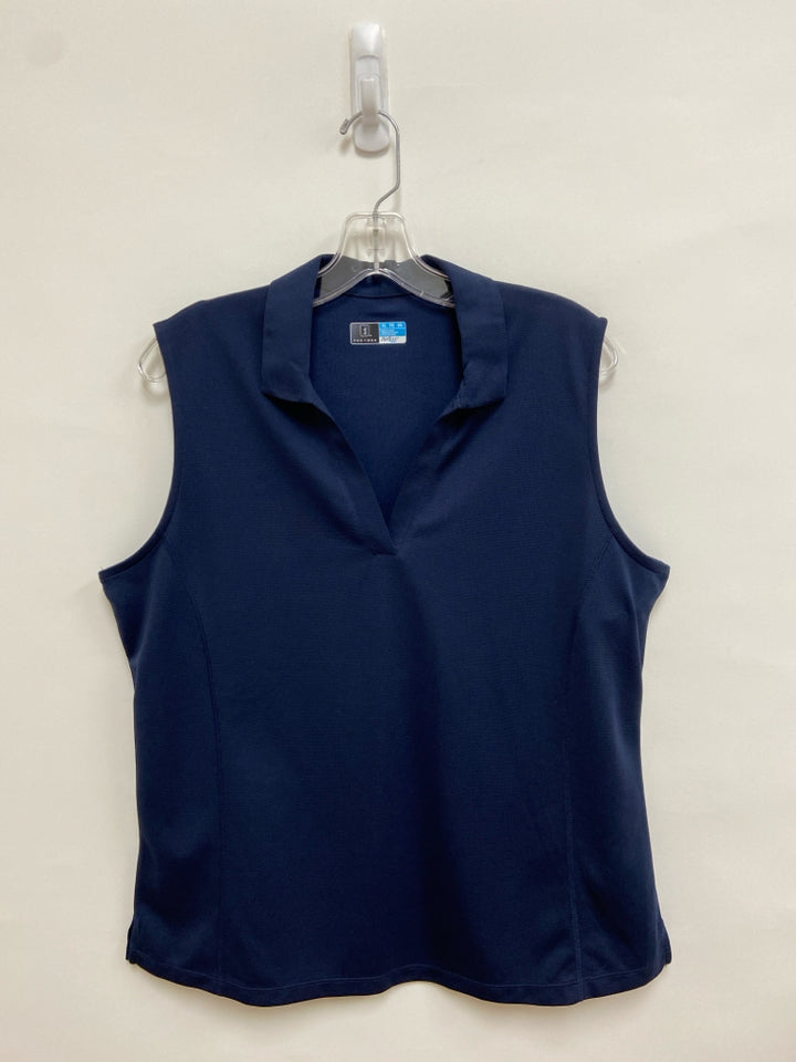 PGA TOUR Size XL Navy Sleeveless Athletic Top