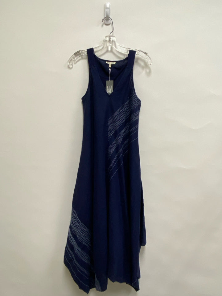 NWT Eileen Fisher Size S Navy Sleeveless Ladies Dress
