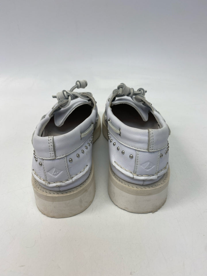 Rebecca Minkoff  Size 8.5 White Studded Flats