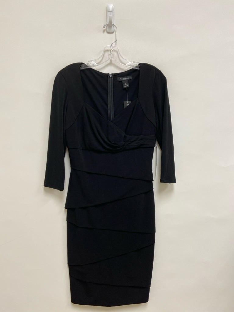NWT WHBM Size 6 Black 3/4 Sleeve Ladies Dress