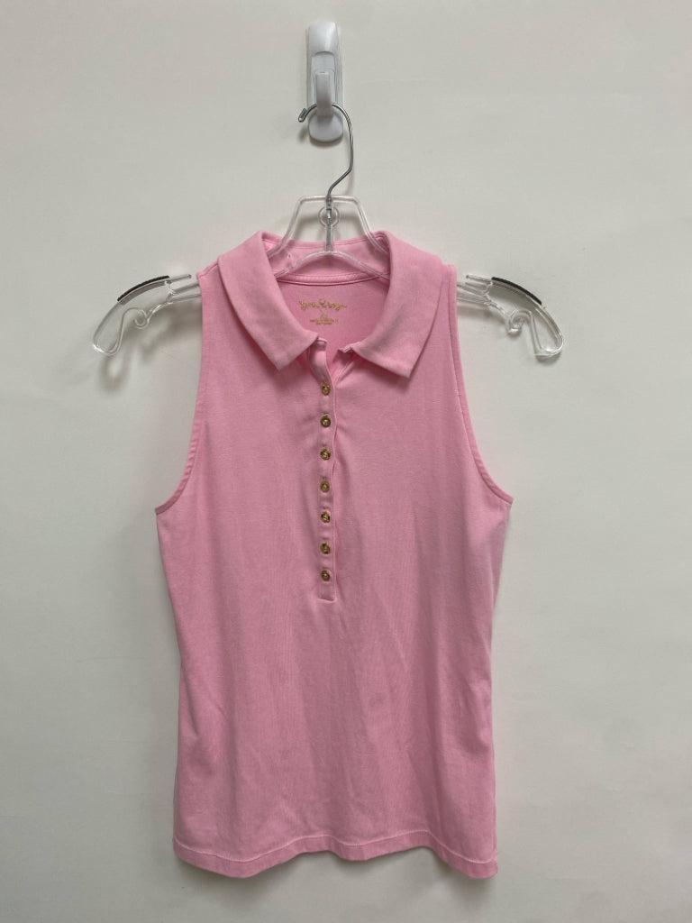 LILLY PULITZER Size XS Pink Sleeveless Ladies Top