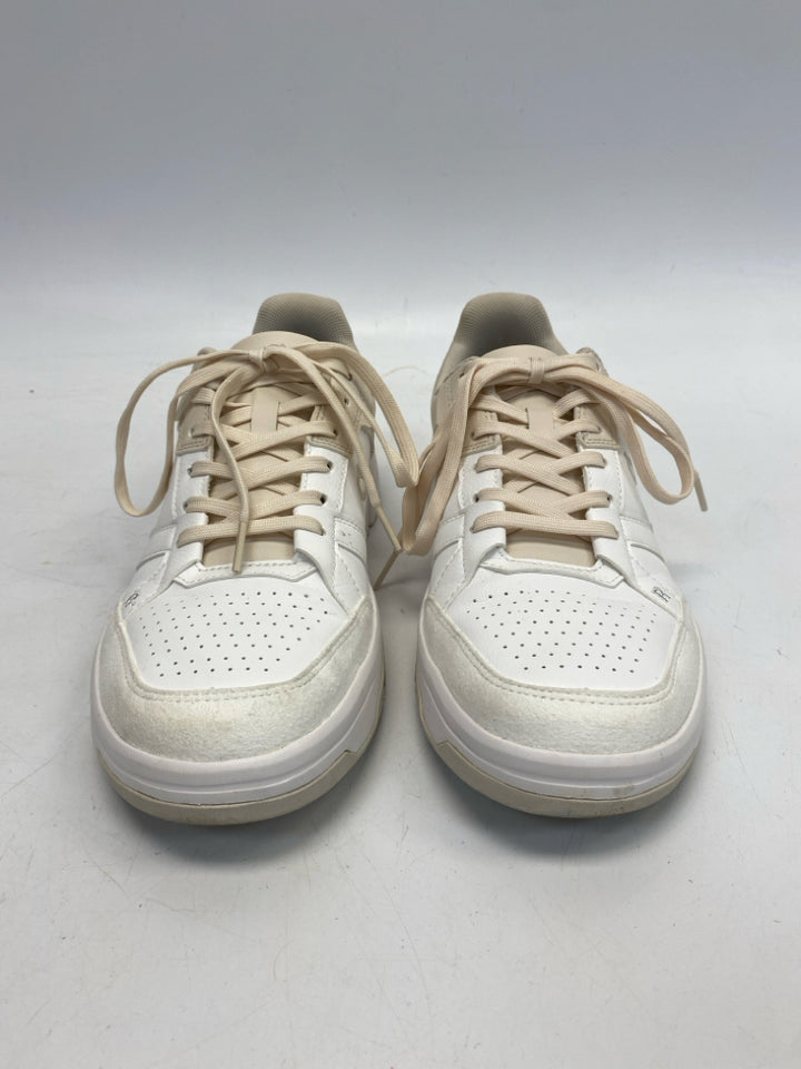 On Cloud US Shoe Size 9.5 White Lace-up Sneakers