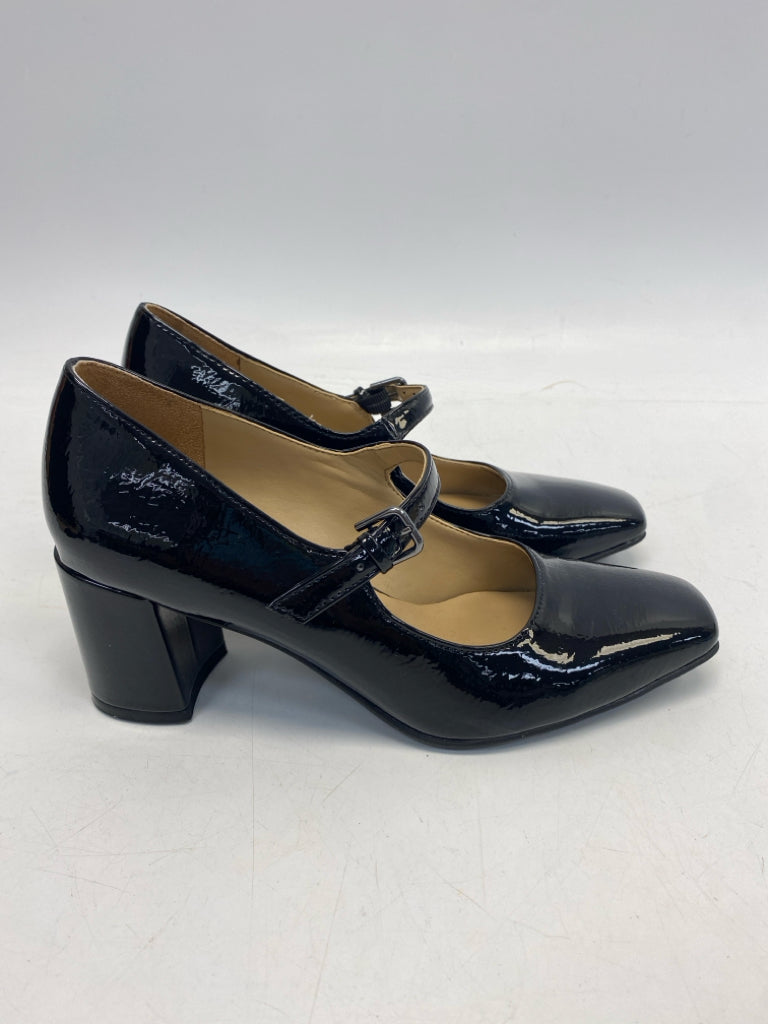Naturalizer US Shoe Size 7.5 Black Patent Heels