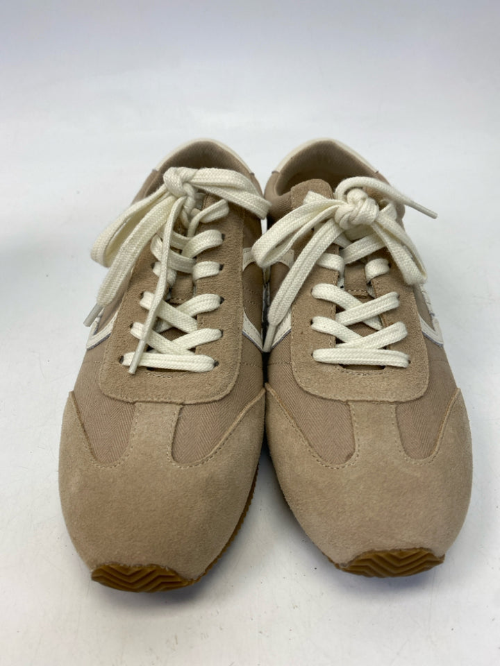 Talbots US Shoe Size 8.5 Brown/White Lace-up Sneakers