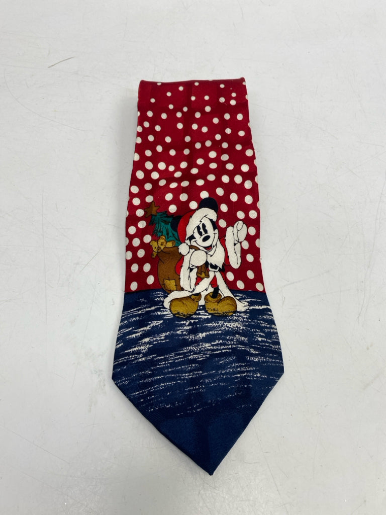 Disney Red White Mickey Mouse Men&