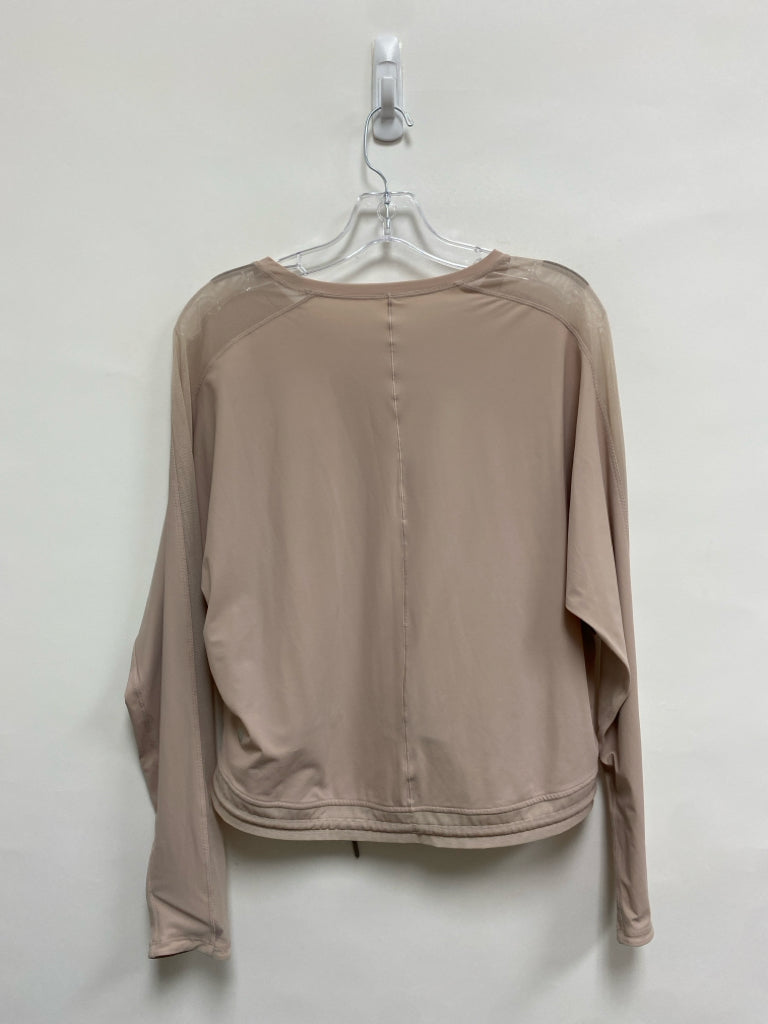 Lululemon Size L Beige Long Sleeve Athletic Top