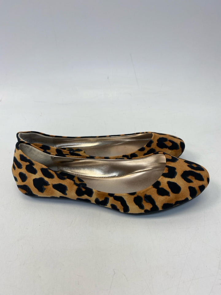 Steve Madden US Shoe Size 9 Brown Black Animal Print Flats