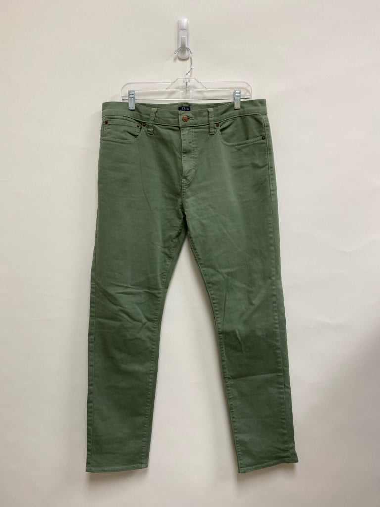 J Crew Size 34 Green Men&