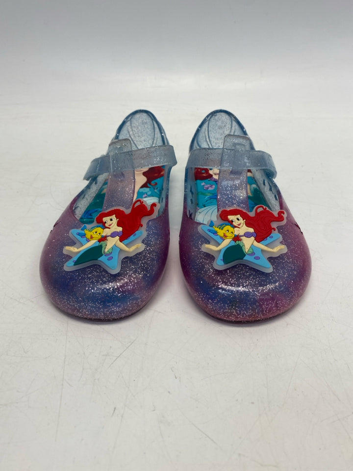 SIZE 12 Blue Pink/Multi Glitter Jelly Girl&