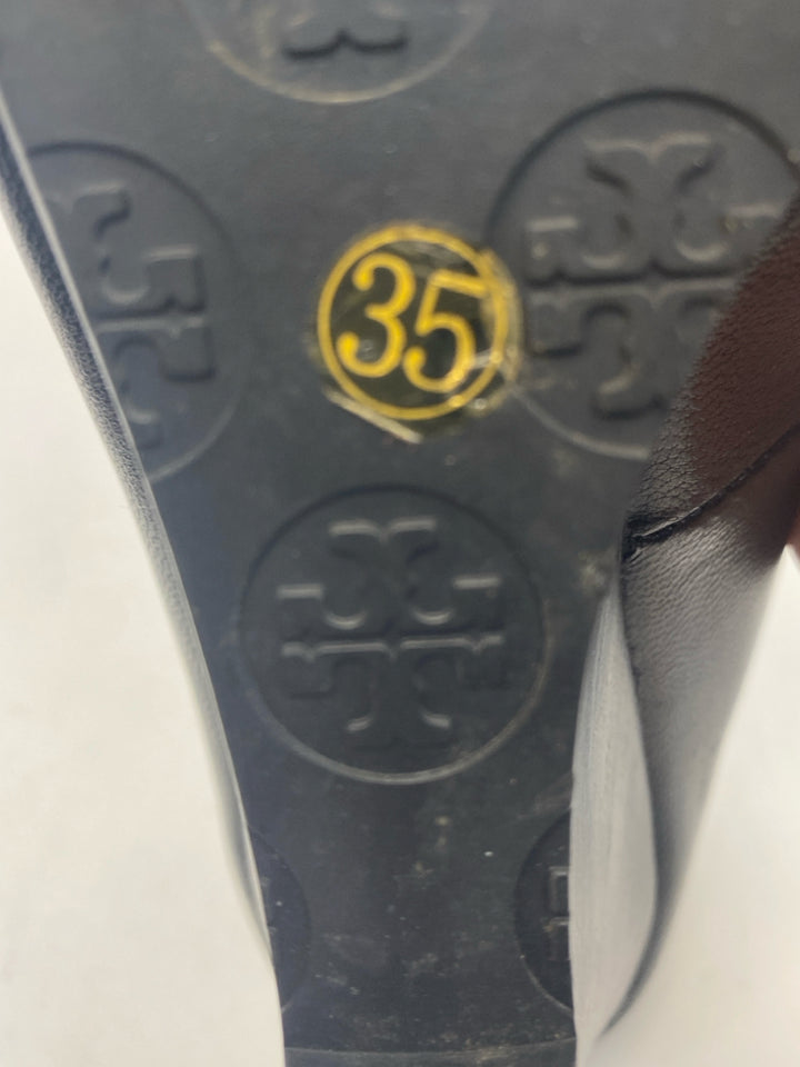 Tory Burch EU Shoe Size 35 Black Heels