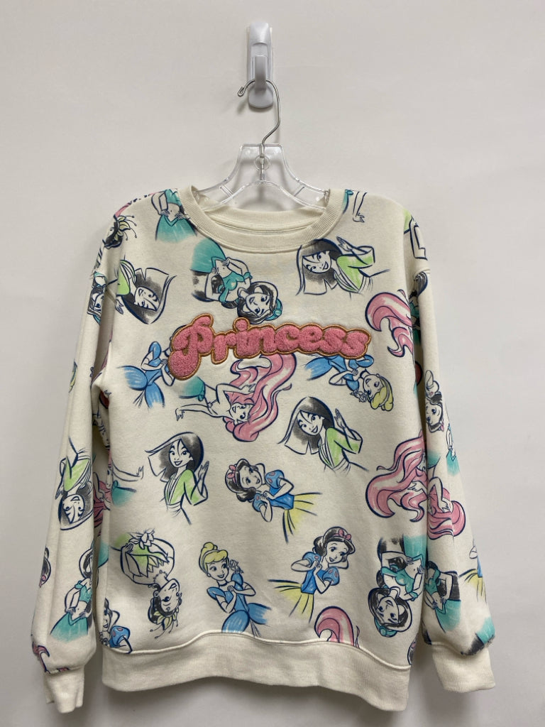 Disney SIZE 14 White Multi Color Princess Girl&