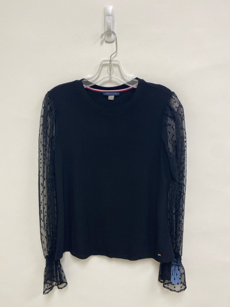 Tommy Hilfiger Size S Black Ladies Top