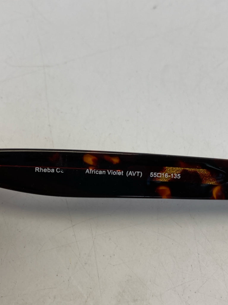 Vera Bradley Brown Purple Sunglasses