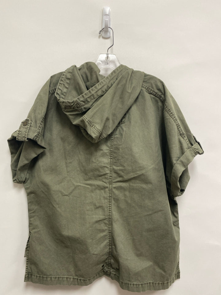 American Eagle Size XS Olive Green Short Sleeve Ladies Jacket