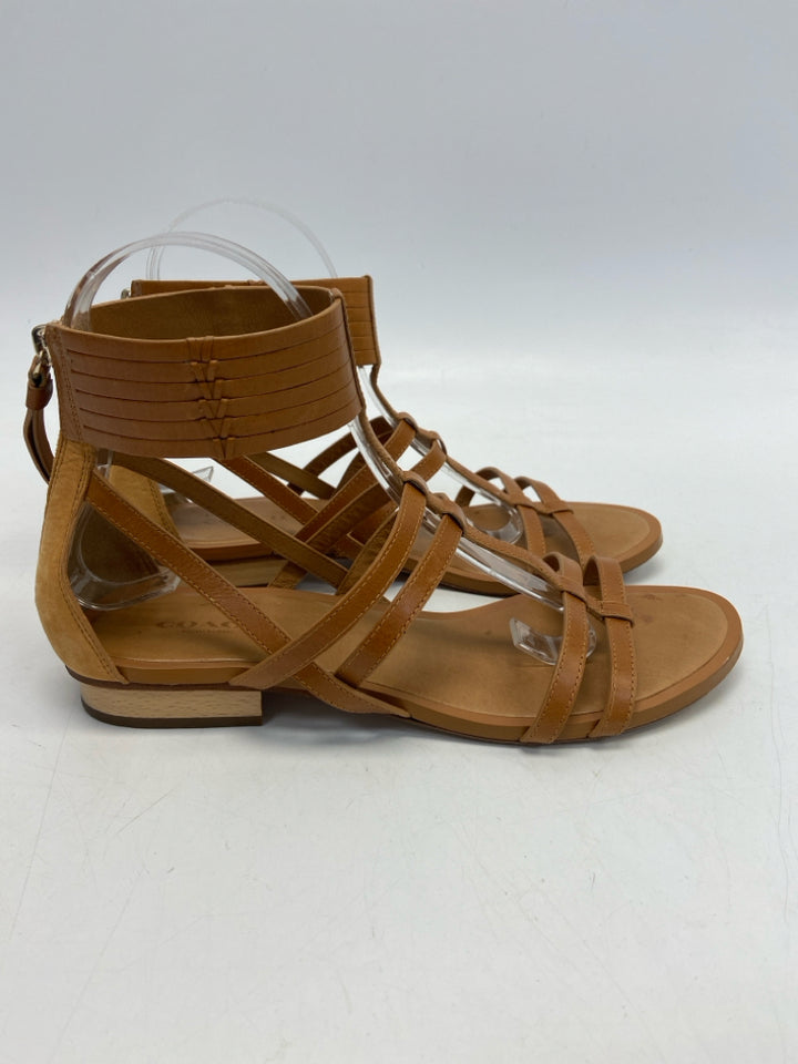 Coach  Size 7.5 Brown Sandals