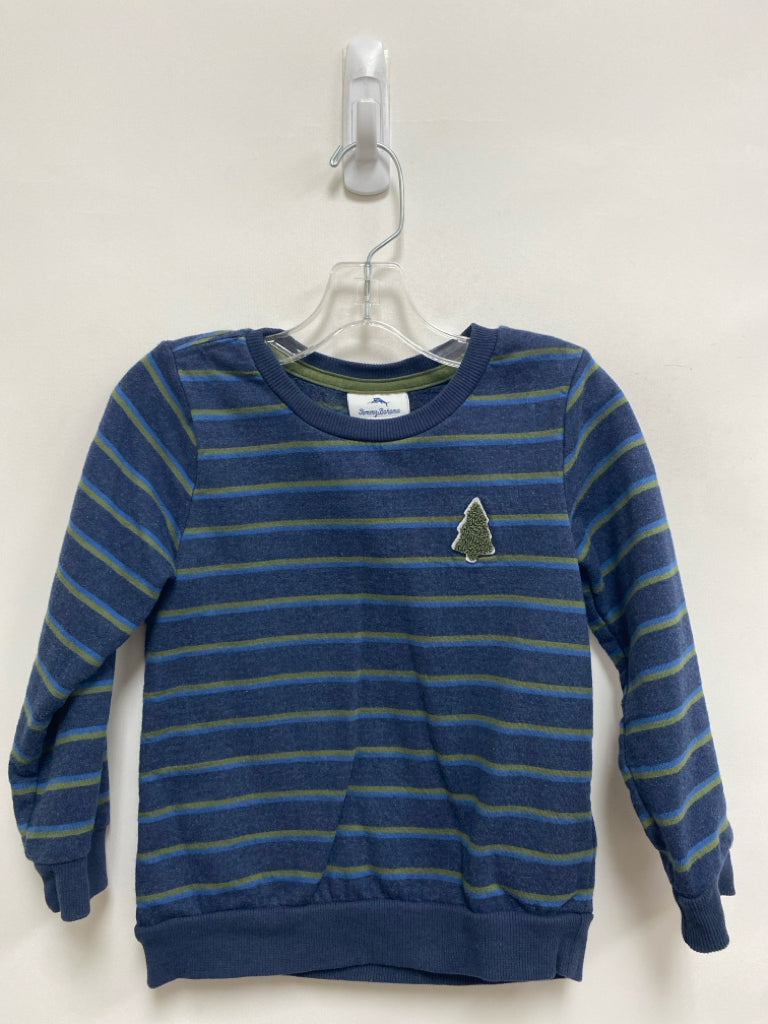 Tommy Bahama SIZE 4T Navy Green Stripe Boy&