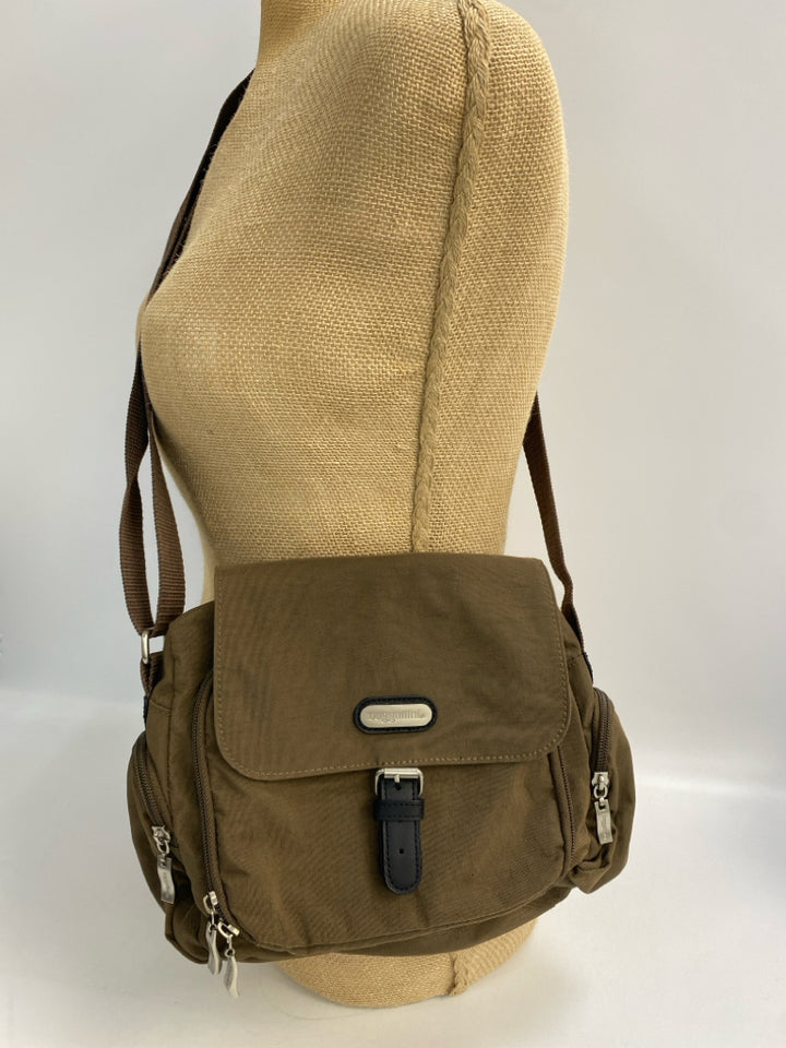 Baggallini Brown Buckle(s) Crossbody