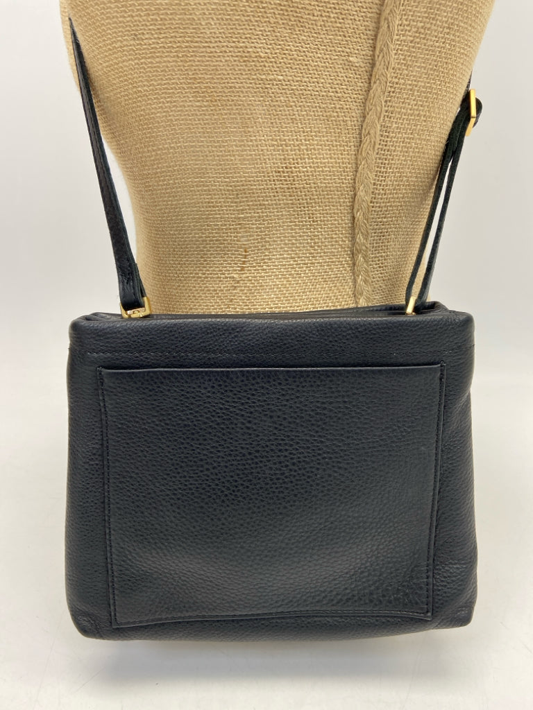 Hammitt Black Gold Accent(s) Leather Crossbody