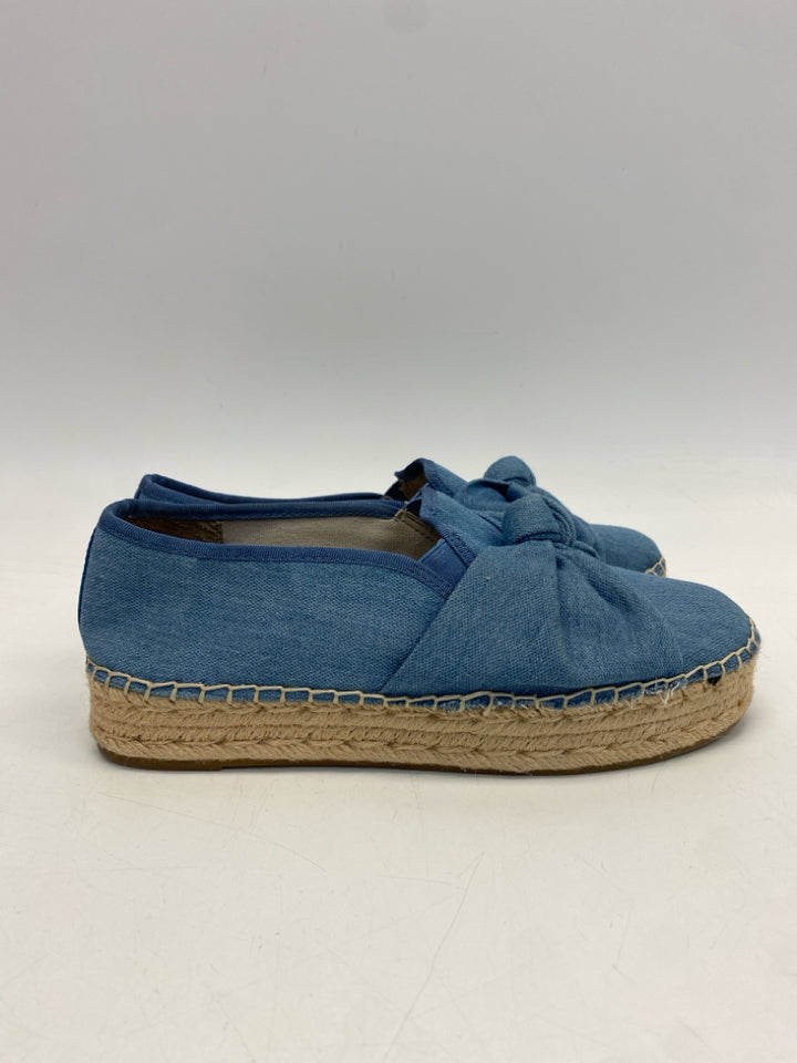 Sam Edelman  Size 10 Denim Knotted Flats