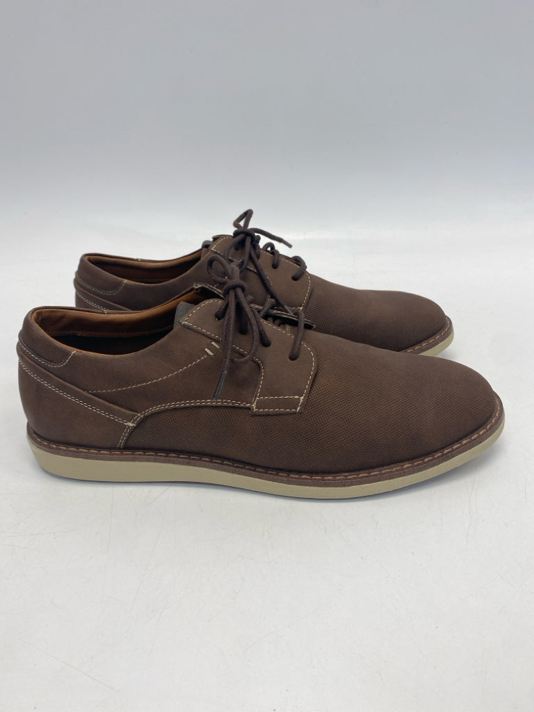 Dockers Size 11 Brown Lace-Up Men&