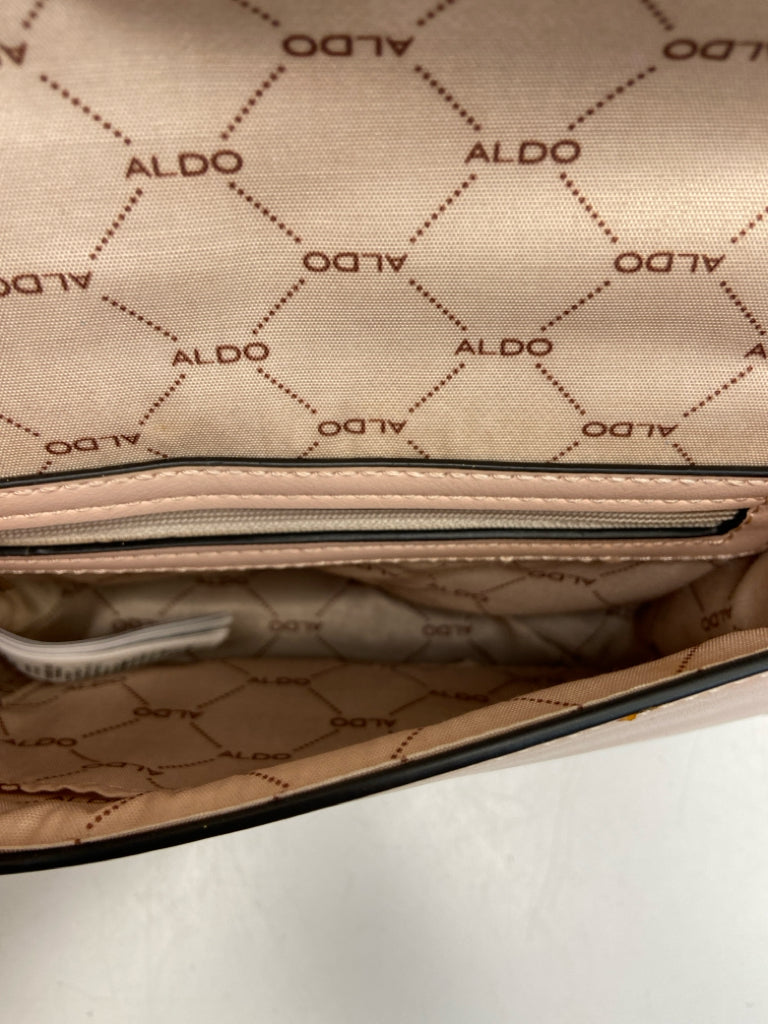 Aldo Blush Burgundy Stripe(s) Handbag