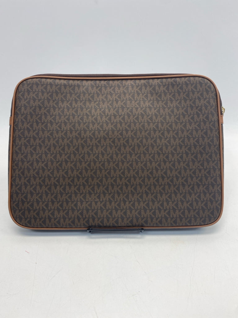 Michael Kors Dark Brown Signature Electronic/Accessory