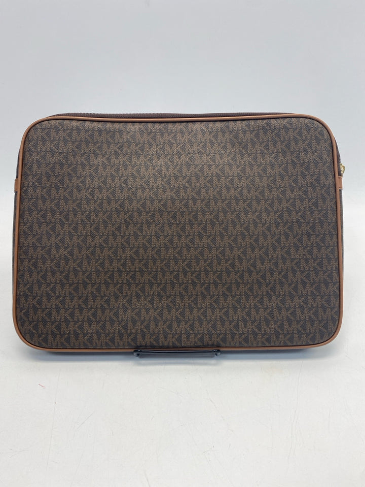 Michael Kors Dark Brown Signature Electronic/Accessory