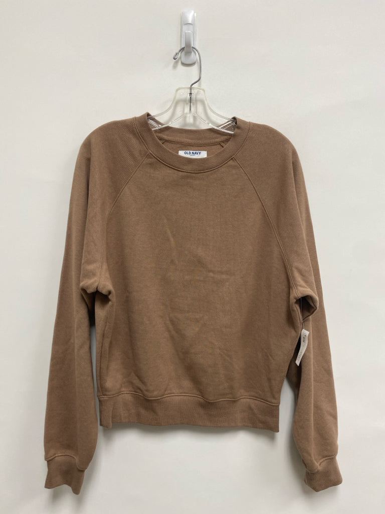 NWT Old Navy Size XS Mocha Ladies Sweatshirt