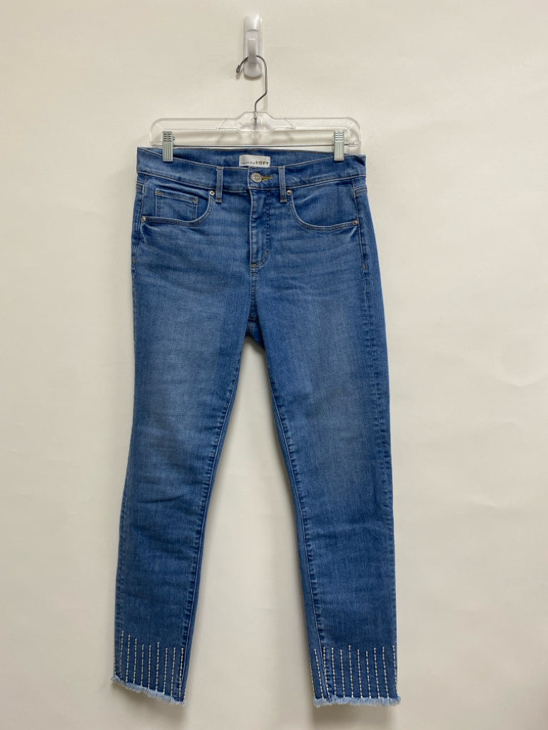 LOFT Size 6 Pale Blue Ladies Jeans