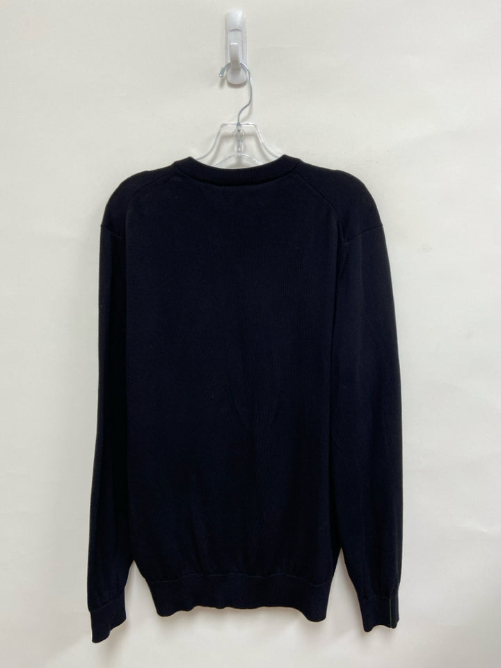 Lacoste Size XL Black V Neck Men&