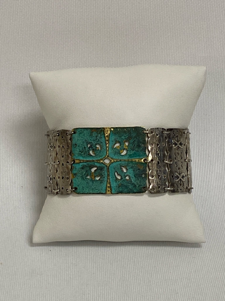 Silpada Turquoise Silver Bracelet