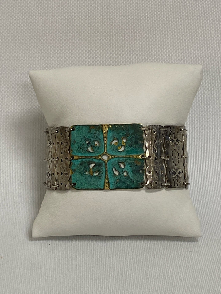 Silpada Turquoise Silver Bracelet