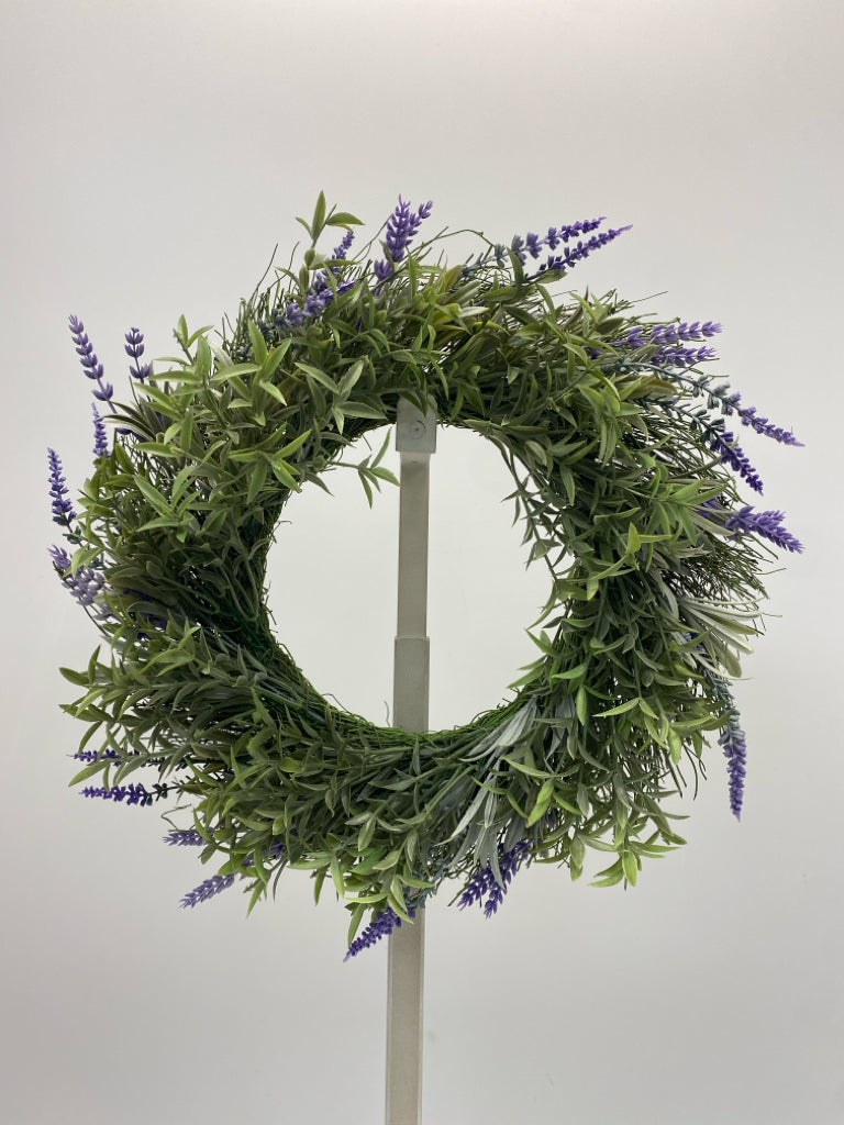 Green Purple Wreath