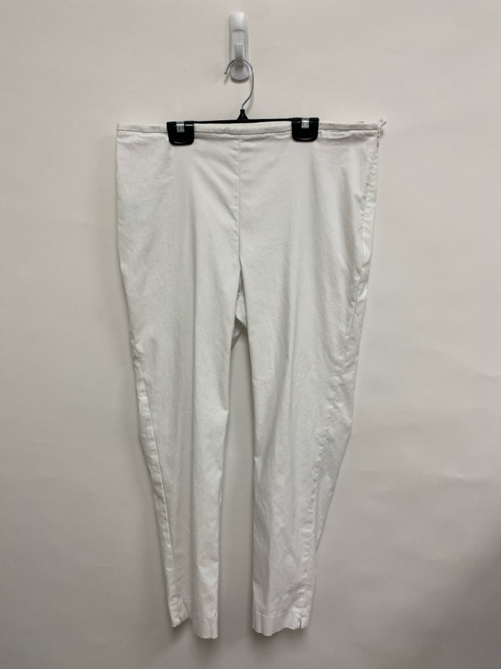 J McLaughlin Size 14 White Ladies Pants