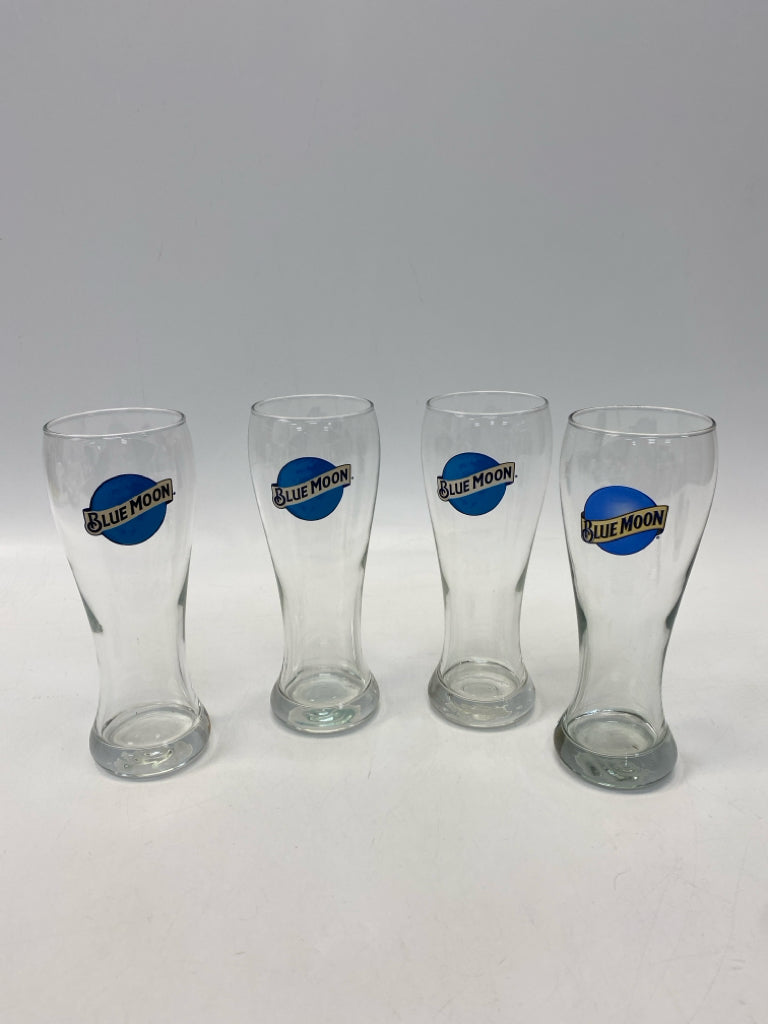 Clear Blue Glassware