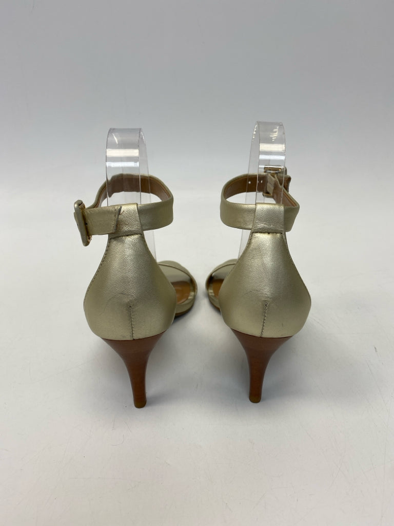 Talbots  Size 7.5 Gold Sandals