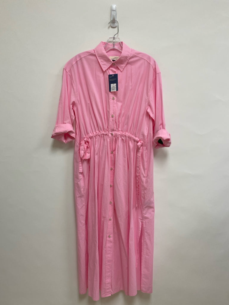 NWT Universal Thread Size S Pink Button Up Ladies Dress
