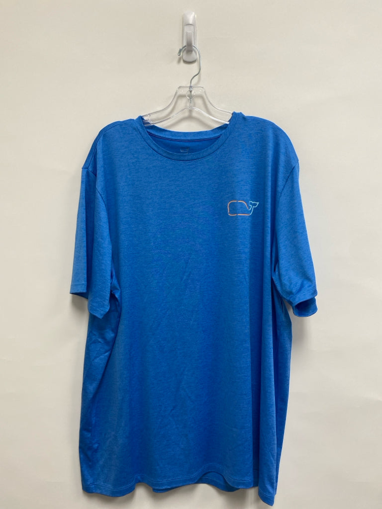 Vineyard Vines Size XL Royal Blue Heather Men&