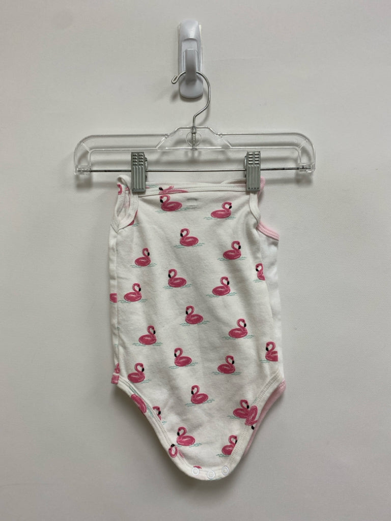 HUDSON SIZE 3-6M White/Pink Girl&