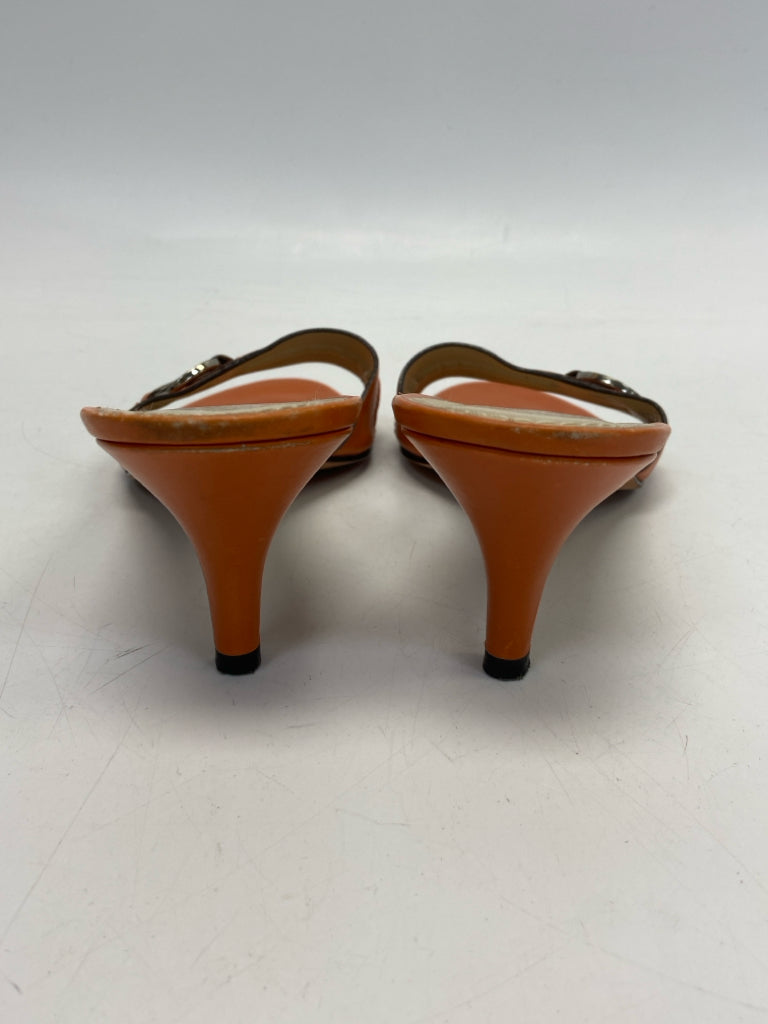 Ann Taylor  Size 10 Burnt Orange Sandals