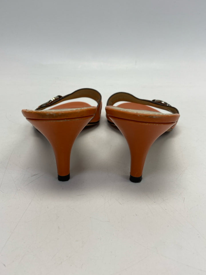 Ann Taylor  Size 10 Burnt Orange Sandals